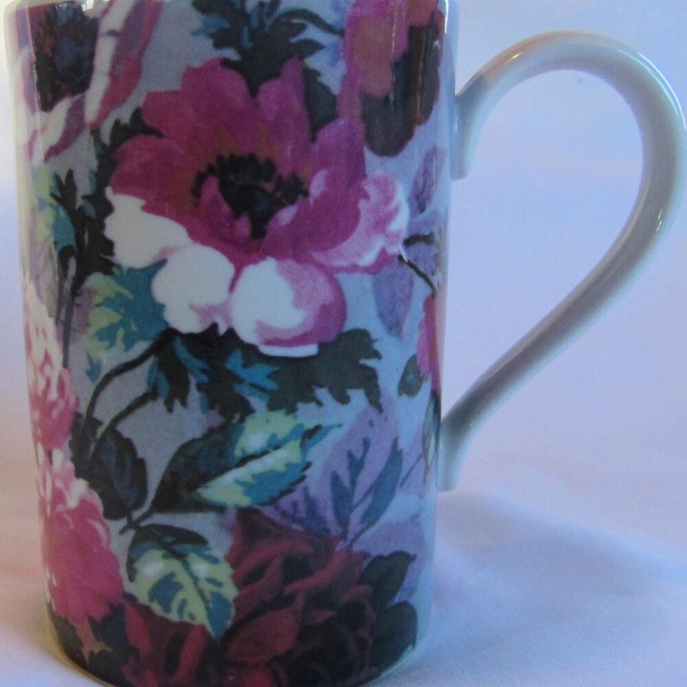 Dunoon Mugs, Kew, Made in Scotland, Beautiful Floral Print  A1111